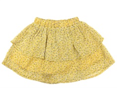 Sofie Schnoor Girls skirt Siggy yellow flower